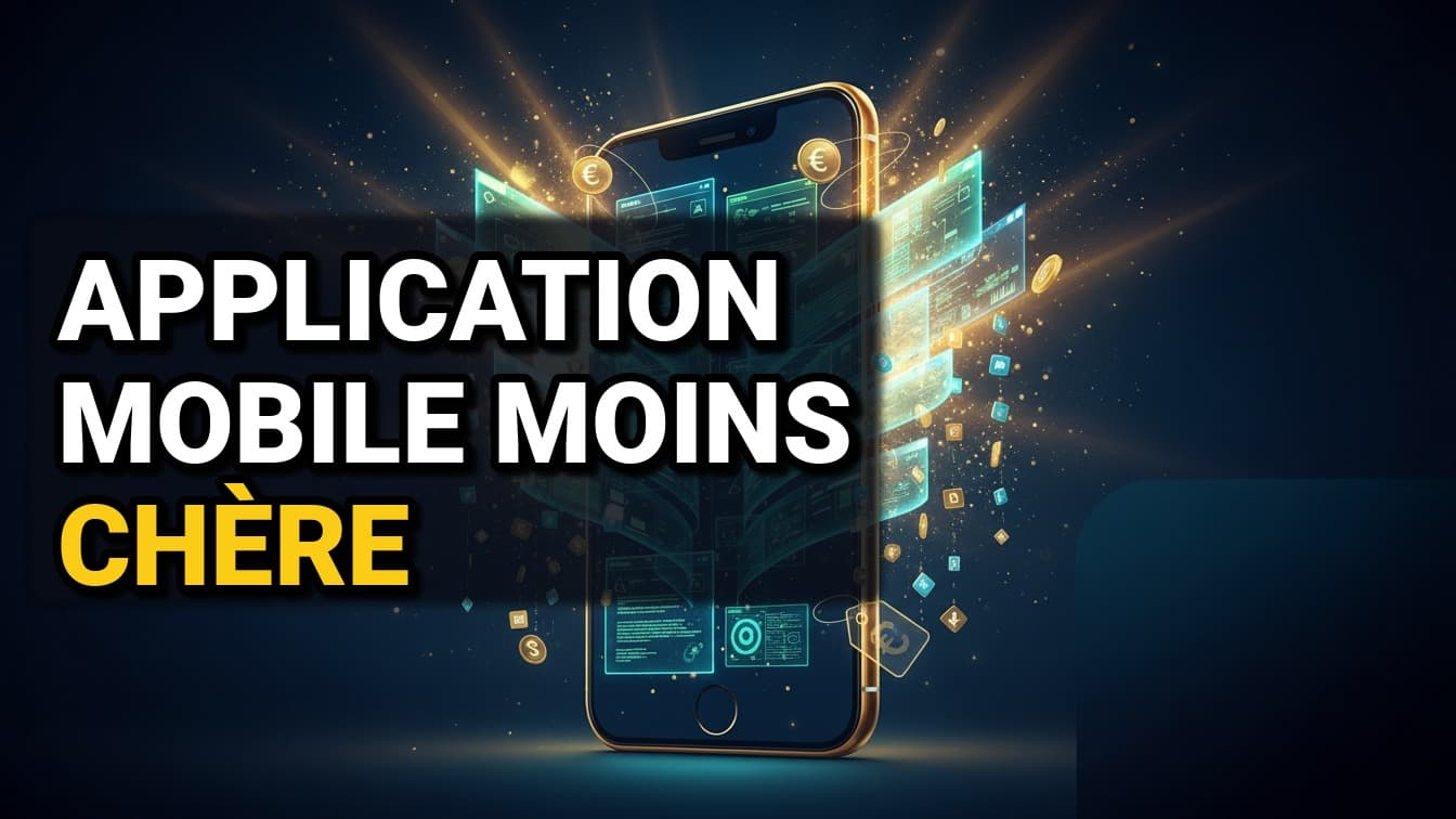 Agence création application mobile : le vrai prix (et comment payer 3x moins)